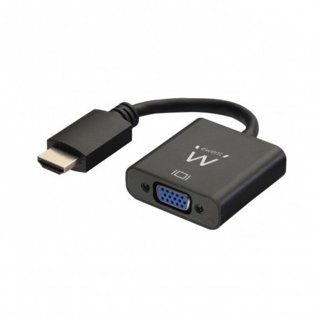 ADAPTADOR GRAFICO EWENT HDMI A VGA - CON AUDIO - EW9864