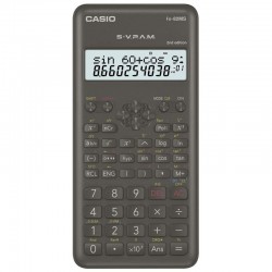Casio FX-82MS - Calculadora científica (240 funciones, 24 niveles de paréntesis, VPAM), color gris oscuro