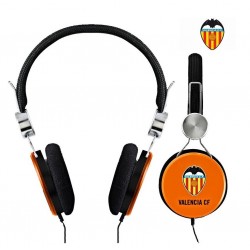 AURICULARES DIADEMA LICENCIA VALENCIA CF - CABLE 1.2M - JACK 3.5MM