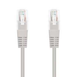 LATIGUILLO RED - 5M - GRIS - RJ45 - UTP - CAT6