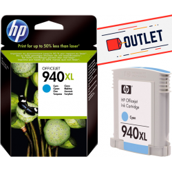 Cartucho tinta HP 940 XL - C4907AE - cyan (Producto outlet)