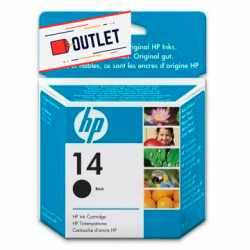 Cartucho tinta HP 14 - C5011DE - negro (Producto outlet)