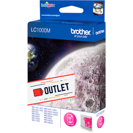 BROTHER LC1000M - magenta (Producto outlet)
