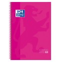 EUROPEANBOOK 1 de OXFORD CLASSIC - CUADRICULA 5*5 - Color: Fucsia