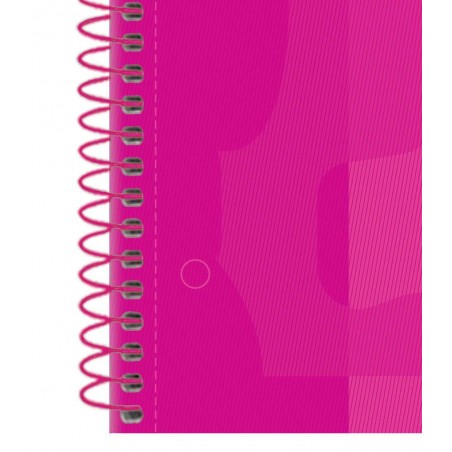 EUROPEANBOOK 1 de OXFORD CLASSIC - CUADRICULA 5*5 - Color: Fucsia