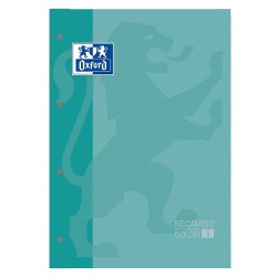 RECAMBIO COLOR 1-OXFORD CLASSIC - CUADRICULA 5x5 - Color: Verde menta
