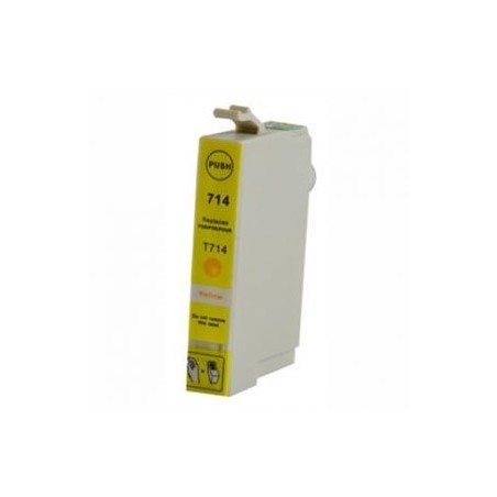 Tinta compatible Epson T0714 amarillo