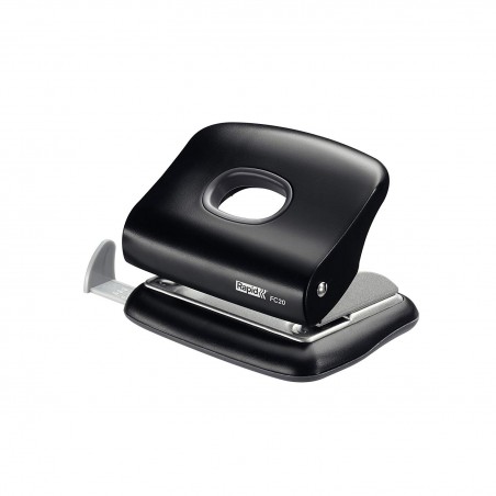 Taladro Rapid 23721800 FC20 - (capacidad para 20 hojas) - color negro
