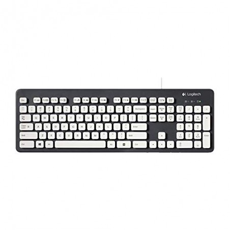 Logitech K 310 USB - Teclado LAVABLE con cable, QWERTY español