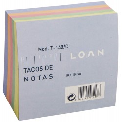 Taco de notas no adhesivas LOAN