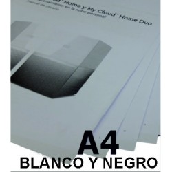 Impresión en tamaño A4 B/N (210x297)