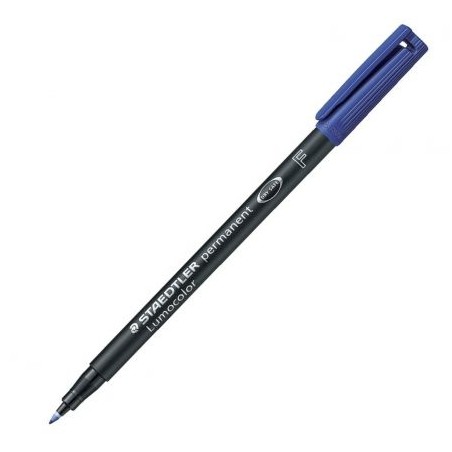 ROTULADOR PERMANENTE STAEDTLER  PUNTA F 0.6MM - LUMOCOLOR SUPERFINO - 318