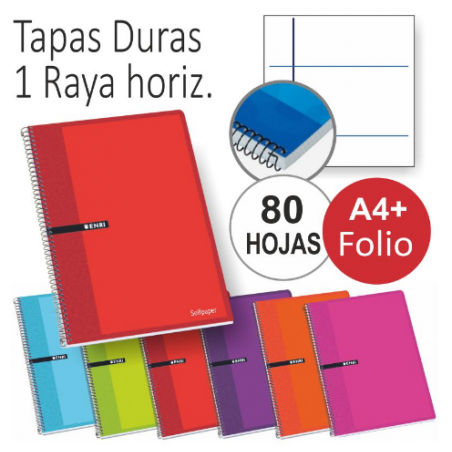 1 raya - Folio - Tapas duras c/ margen - ENRI