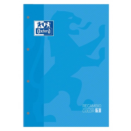 RECAMBIO COLOR 1-OXFORD CLASSIC - CUADRICULA 5x5 - Color: Azul